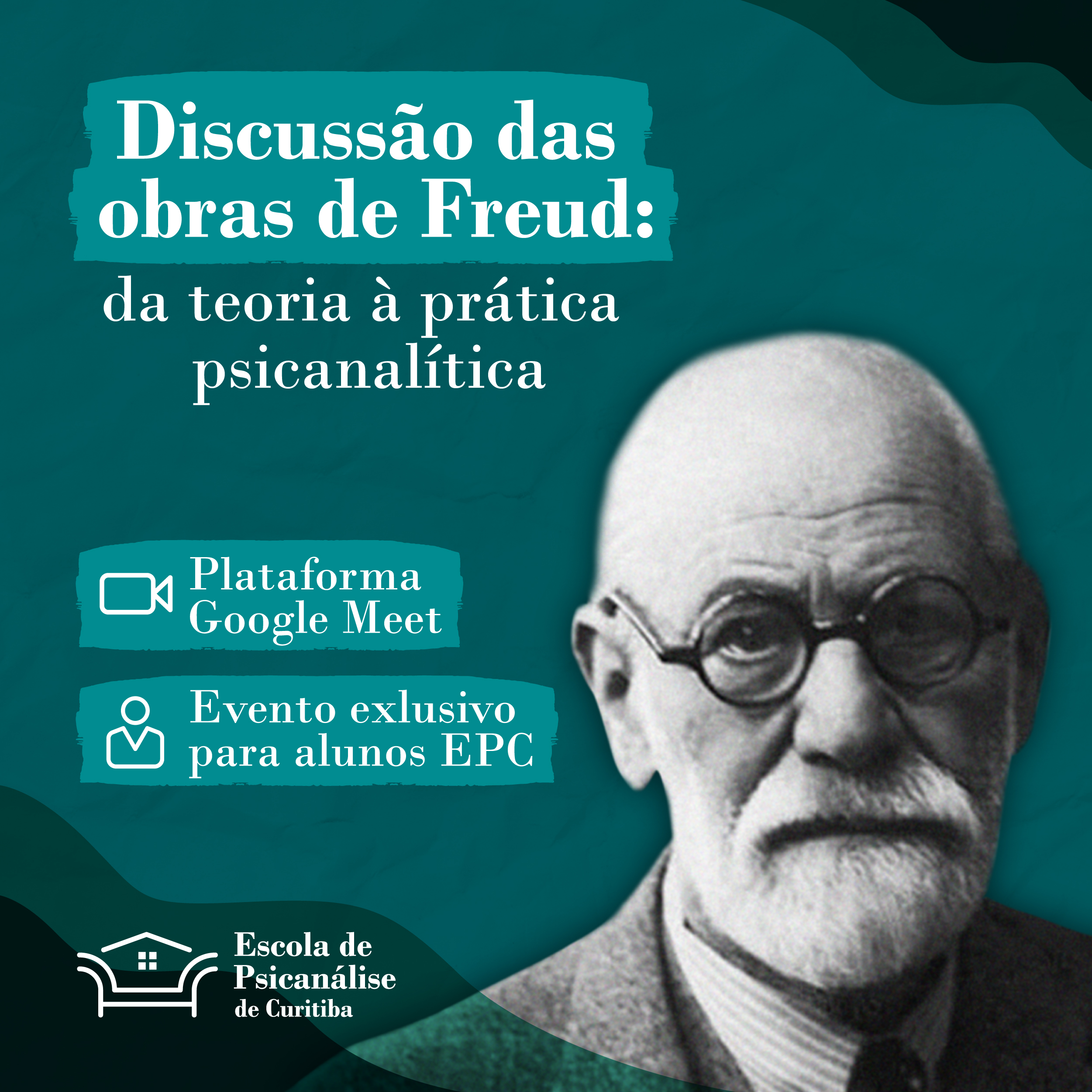 Card Leituras das Obras de Freud